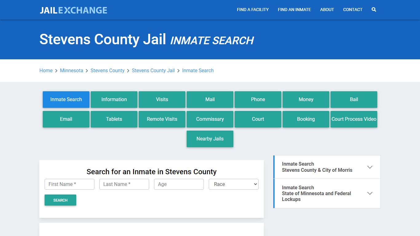 Stevens County Jail, MN Inmate Search: Roster & Mugshots